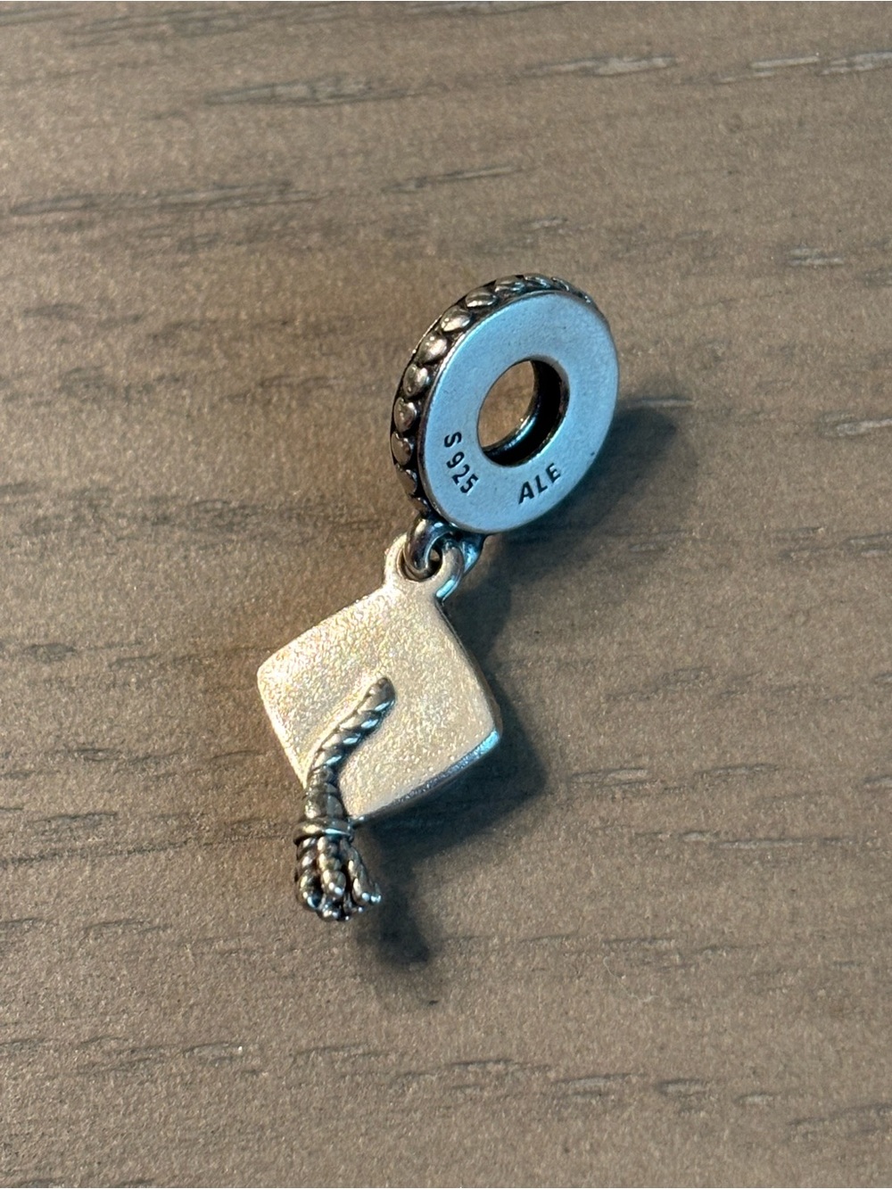 Pandora Silver Graduation Cap Charm